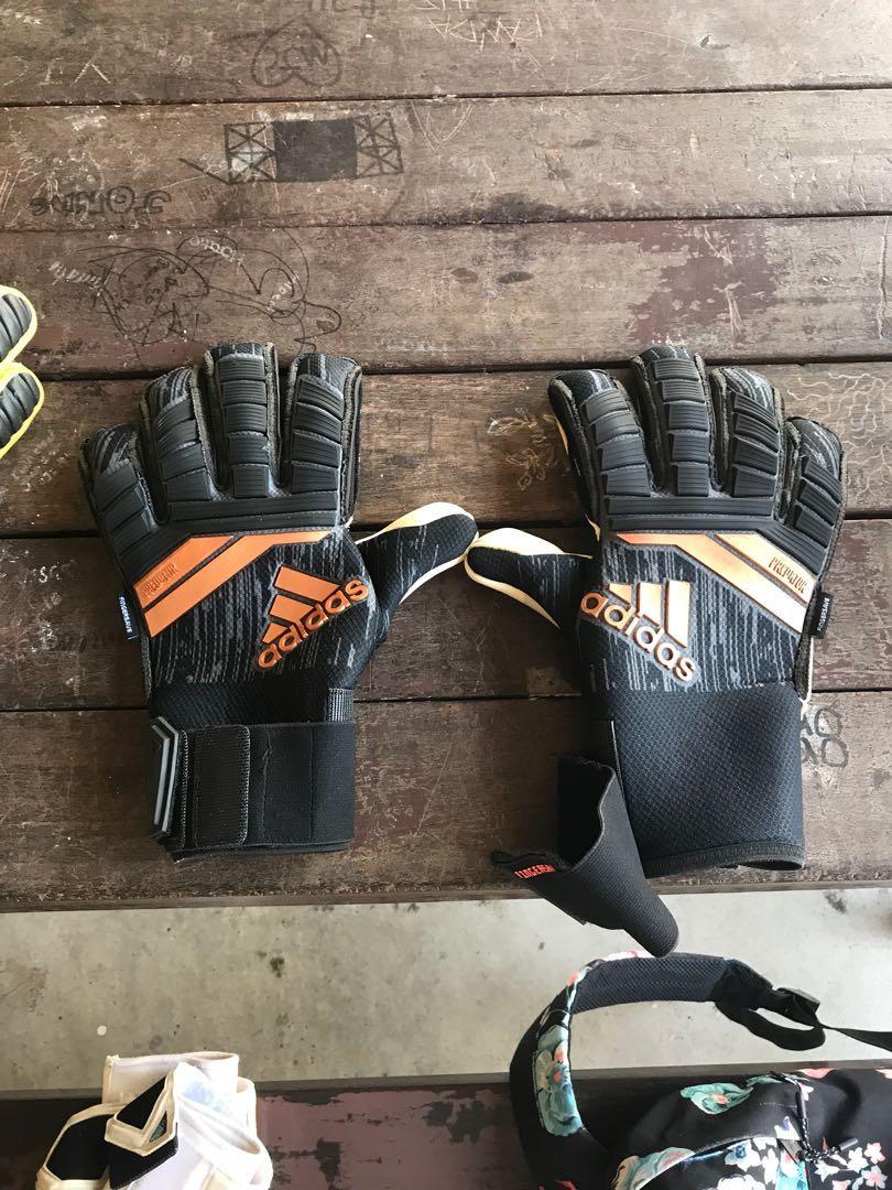 fingersave goalkeeper gloves size 8