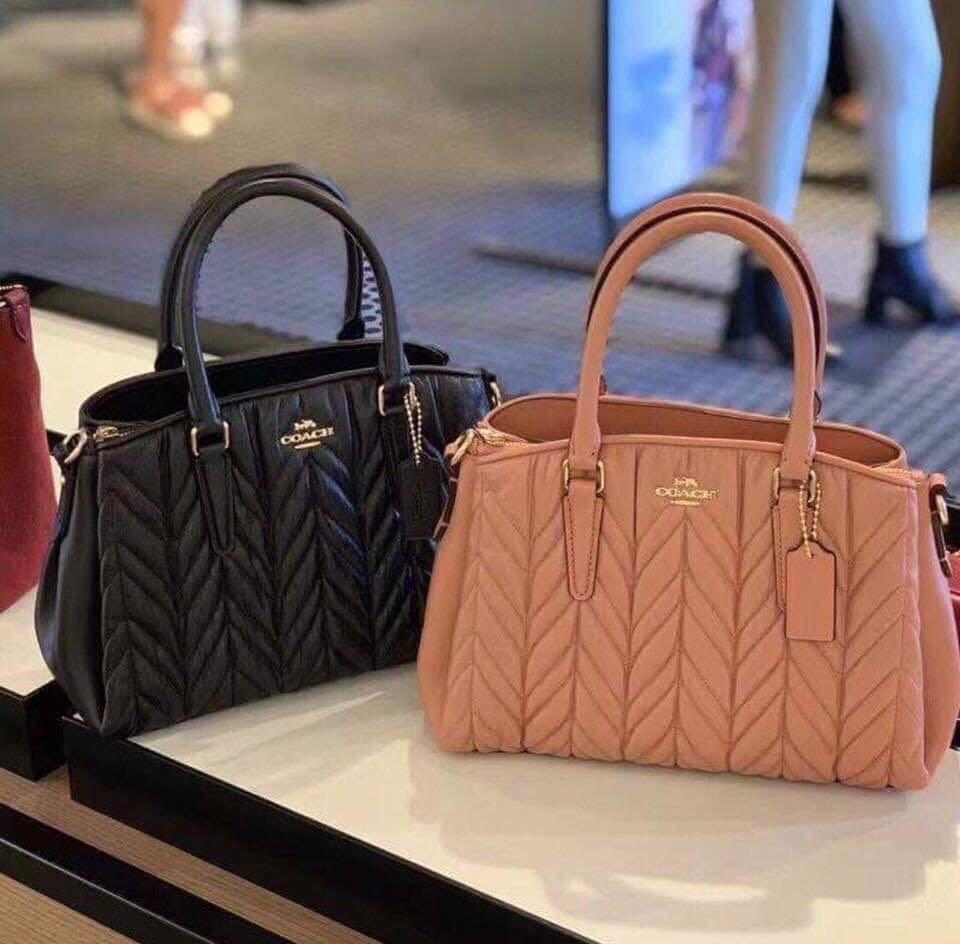 Coach sage 2025 carryall with quilting