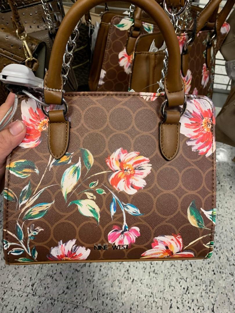 nine west floral luggage