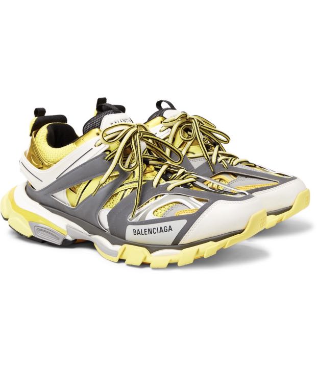 balenciaga track runner yellow