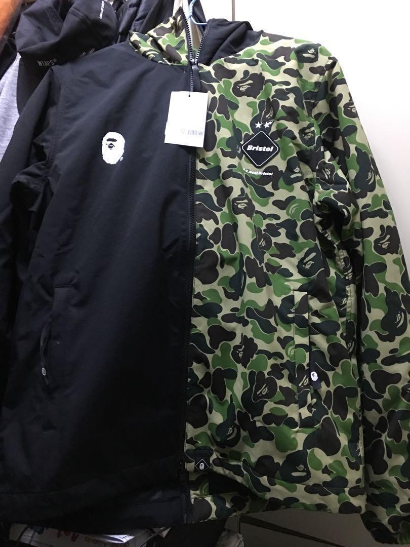 Aランク BAPE FCRB SEPARATE PRACTICE JACKETaBCカモ | www.tegdarco.com