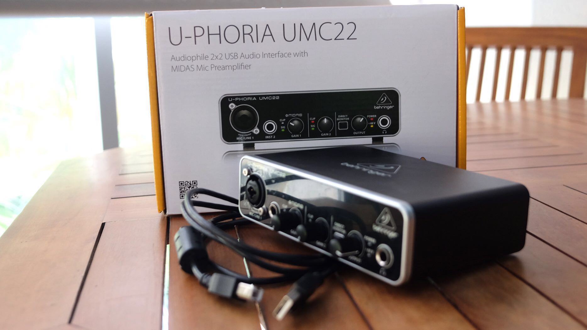 Behringer u phoria umc22