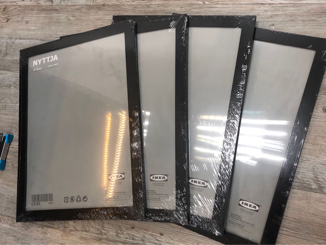 Brand New Ikea Nyttja Photo Picture Frames 30 X 40 Cm Design Share This Listing