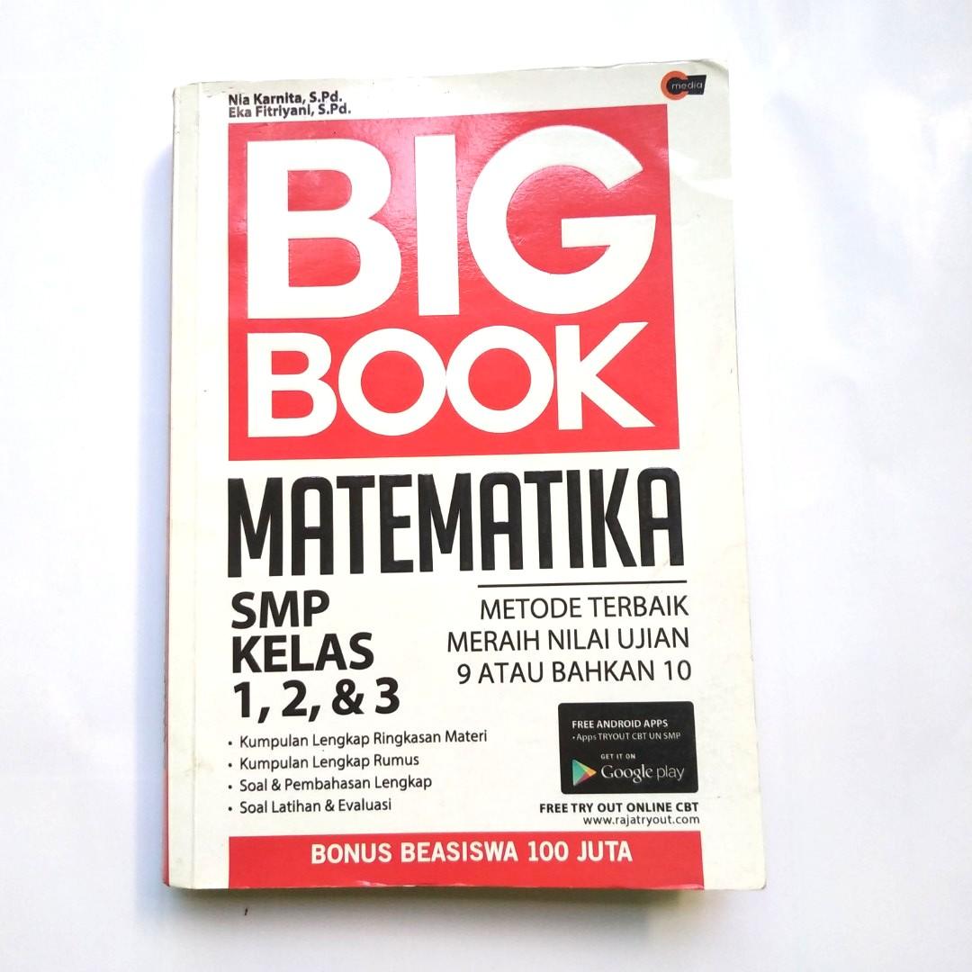 Buku Soal Big Book Matematika Smp Books Stationery Books On