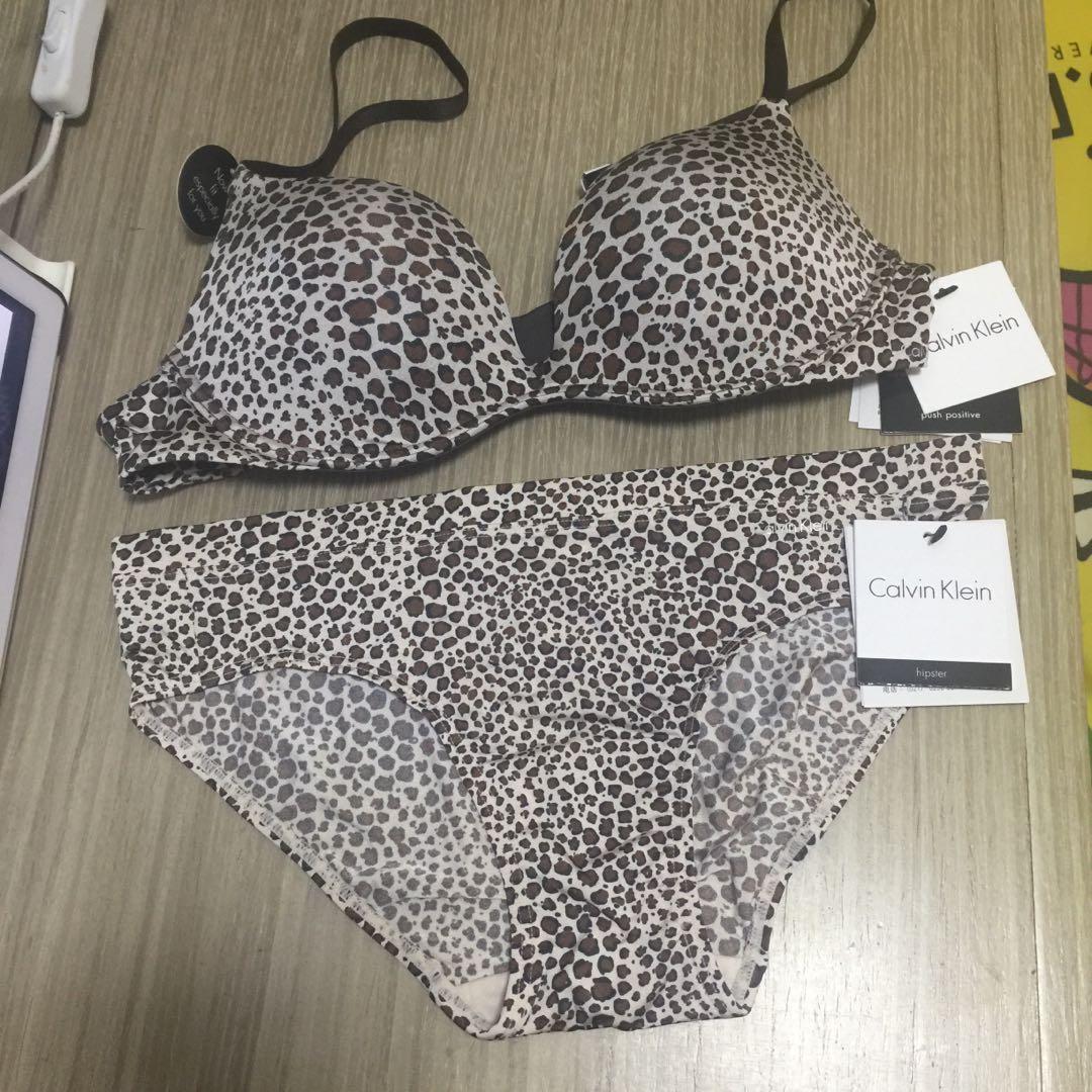 bra and panty set calvin klein