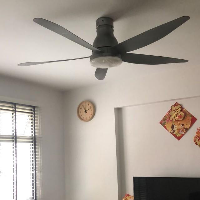Ceiling Fan Installation Home Appliances Cooling Air Care On