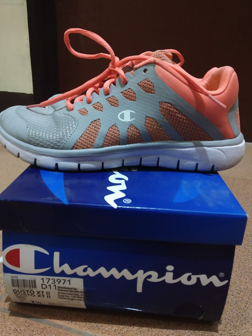 peach champion shoes