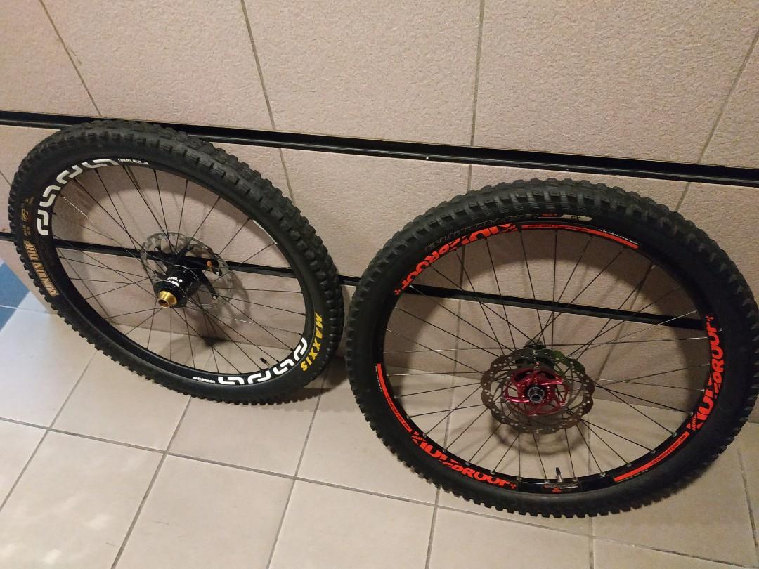 26 inch dh wheelset