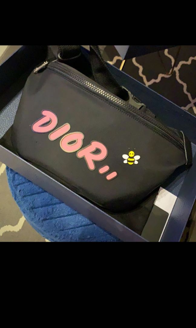 Dior x hotsell kaws belt bag