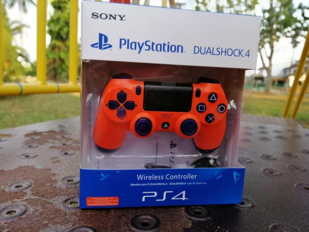 Playstation dualshock deals 4 sunset orange