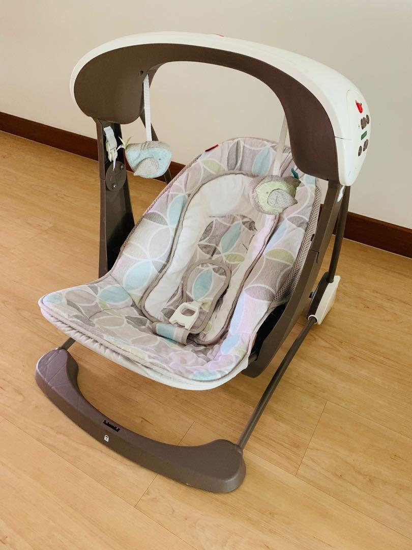 fisher price deluxe swing and seat