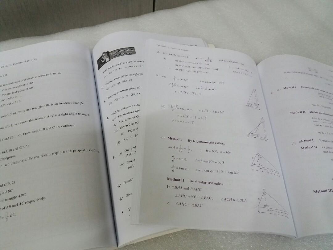 Form 3 maths exercise mathematics carousell