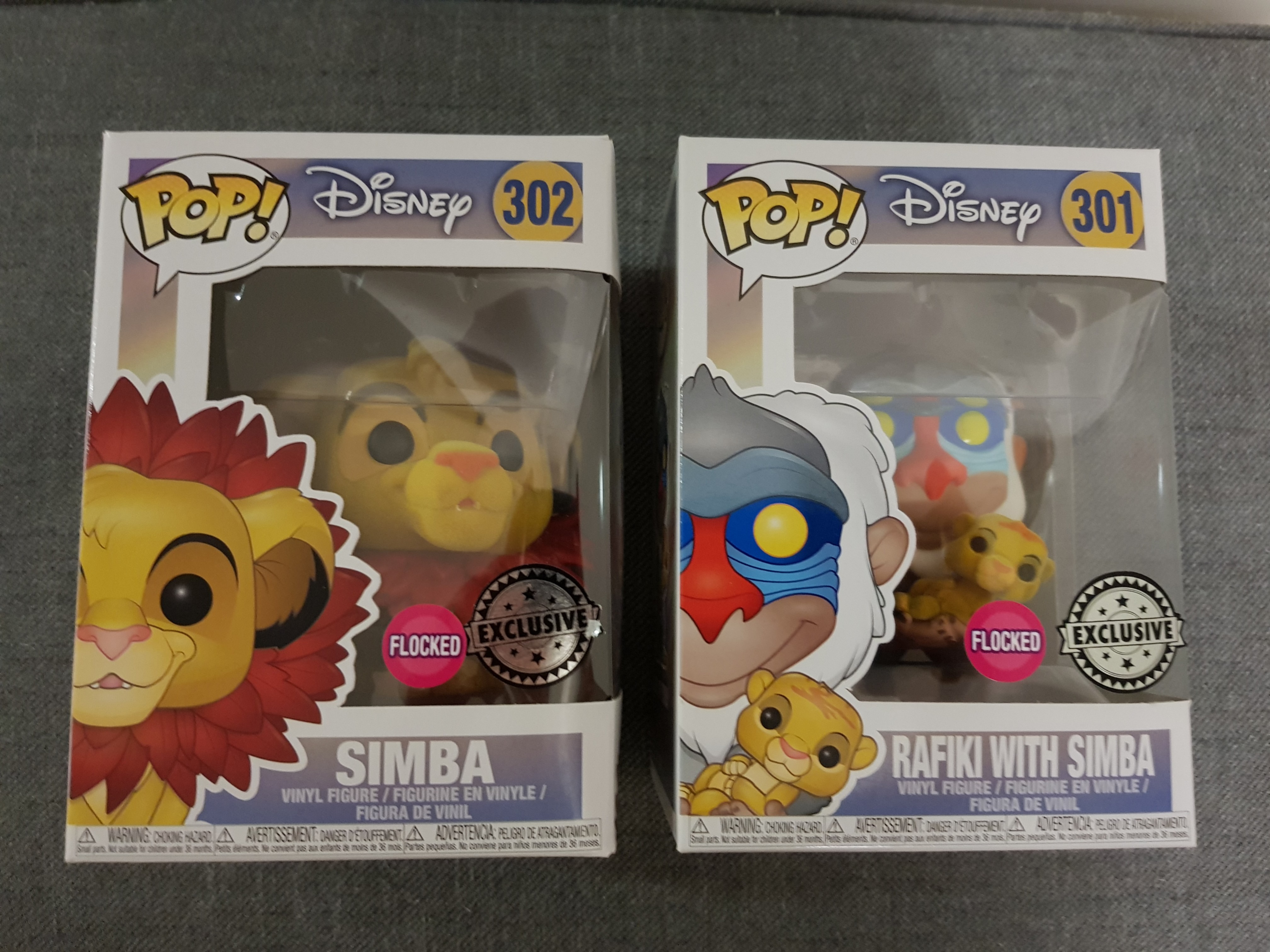 rafiki flocked funko pop