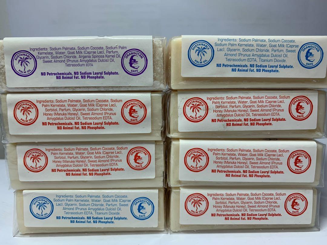 Goat Soap Flavour Qty Original 2 Manuka Honey 5 Argan Oil 1