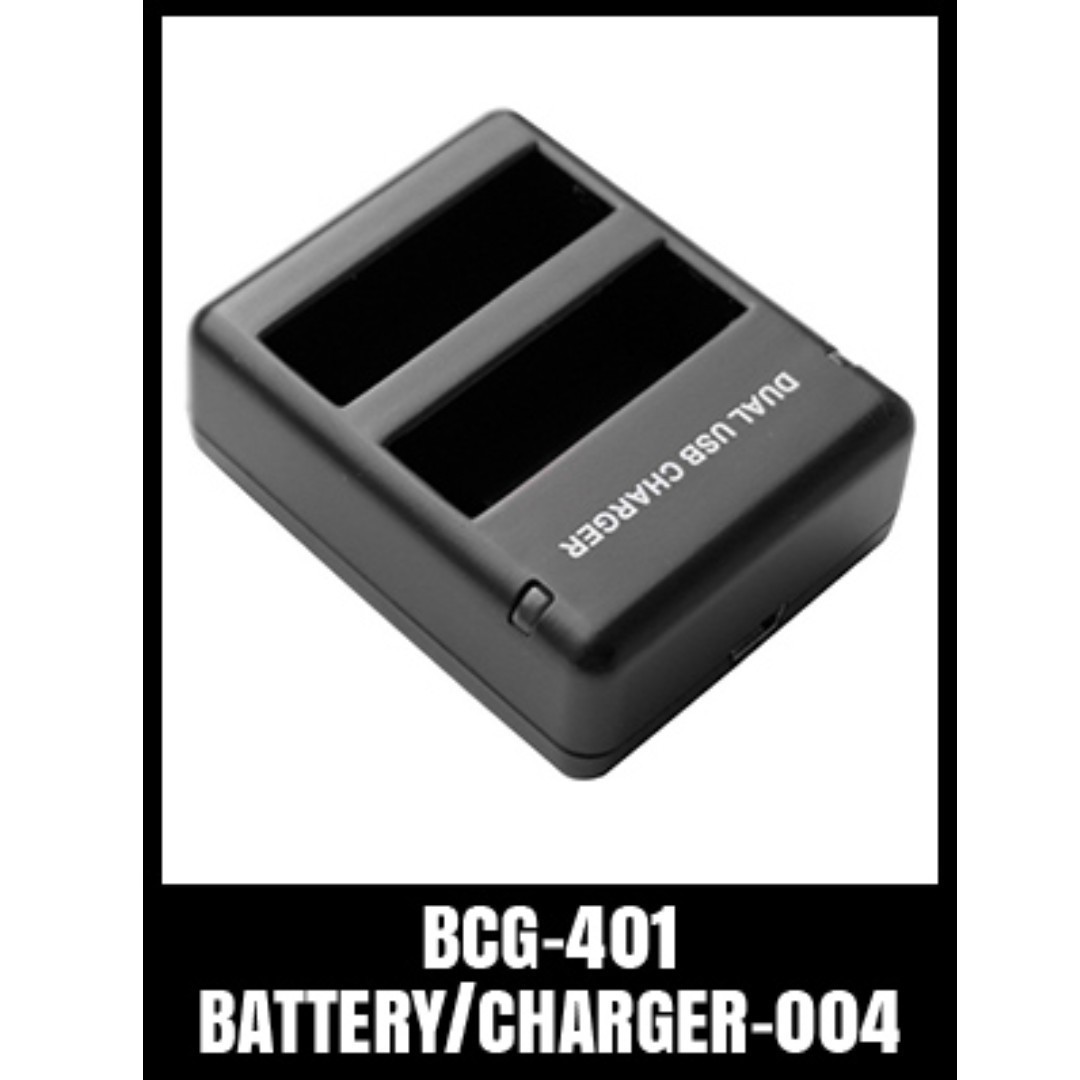 Gopro Telesin Hero 4 Battery Charger Bcg 401 Photography Camera