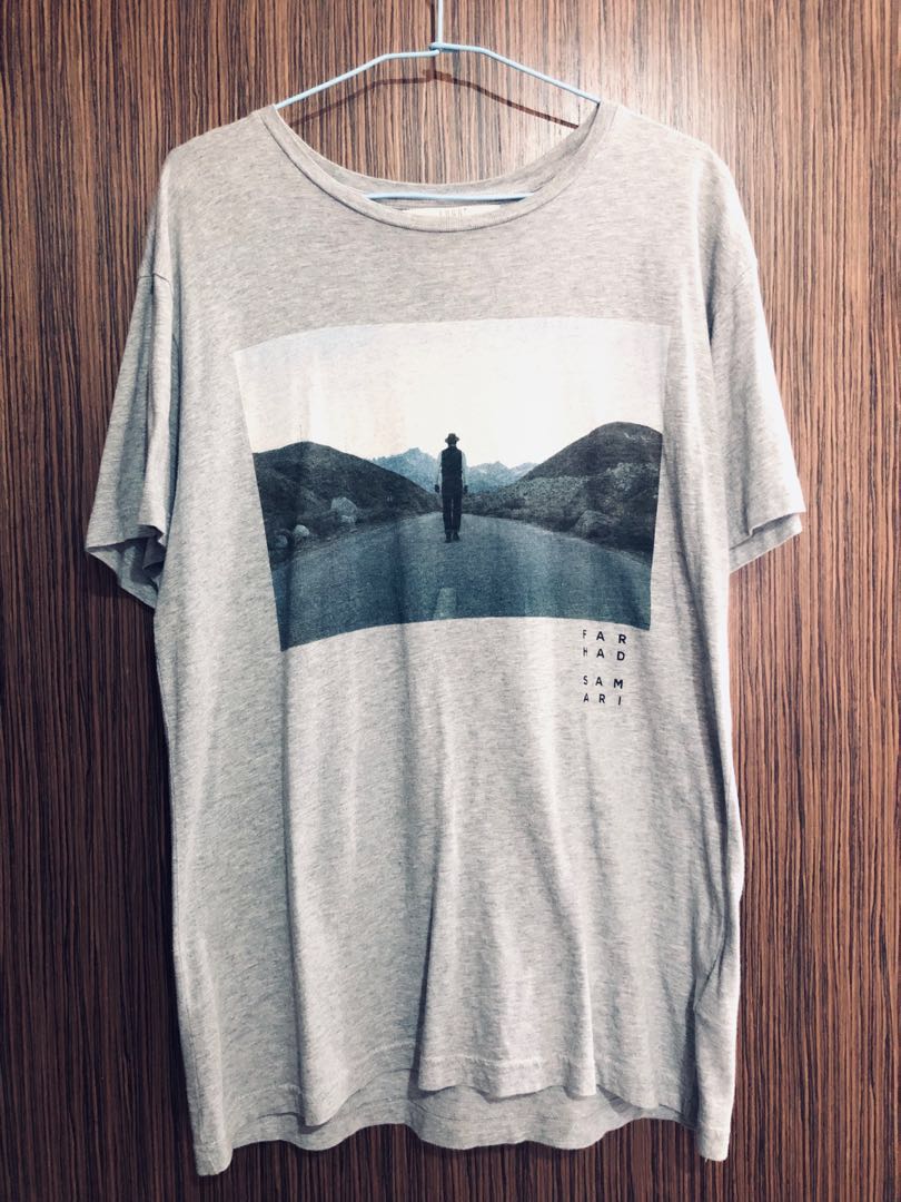 Grey Graphic Tee X Farhad Samari Women S Fashion Clothes Tops On Carousell Have something nice to say about farhad samari? carousell