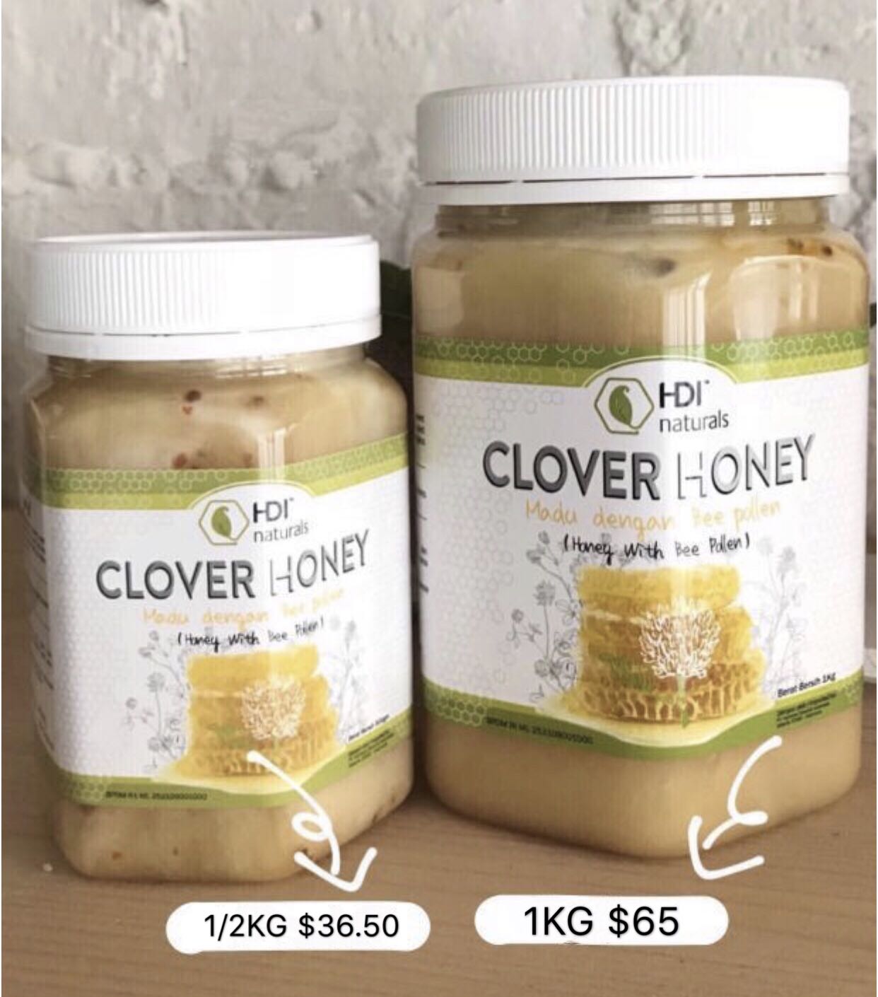 HDI clover honey original, Food & Drinks, Beverages on Carousell