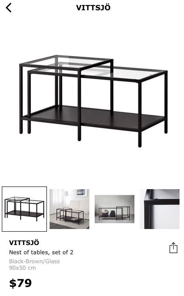 IKEA Coffee Table, Furniture & Home Living, Furniture, Tables & Sets on