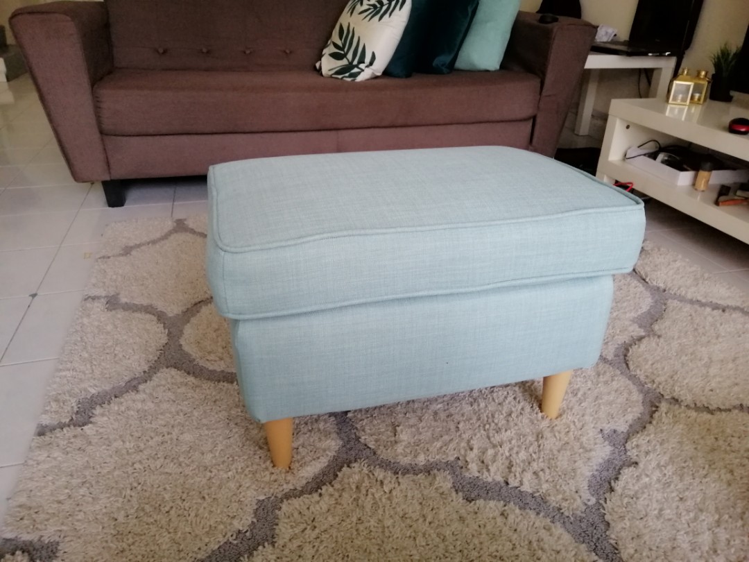 Ikea Strandmon Footstool Rumah Perabot Others Di Carousell