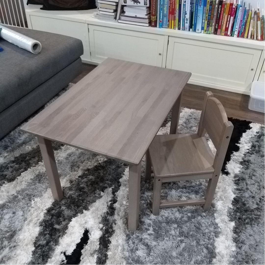 IKEA Sundvik Children s Table Chair Babies Kids Baby Nursery