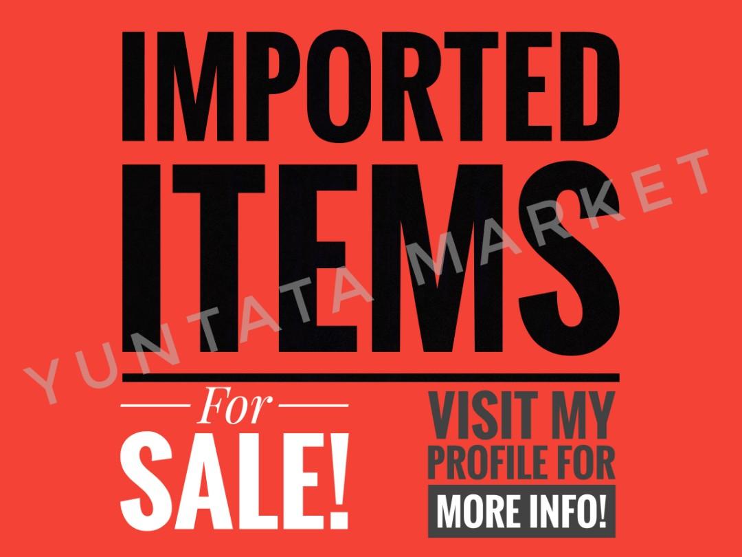 imported items for sale