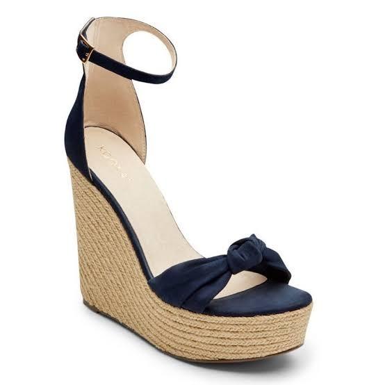 kookai wedges tan