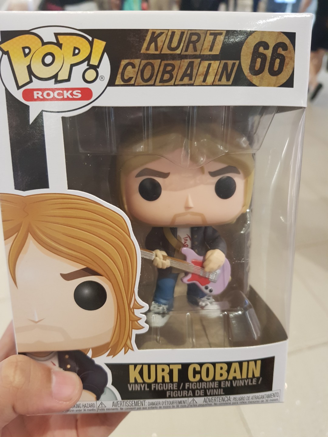 Funko pop Kurt Cobain, Hobbies & Toys, Toys & Games on Carousell