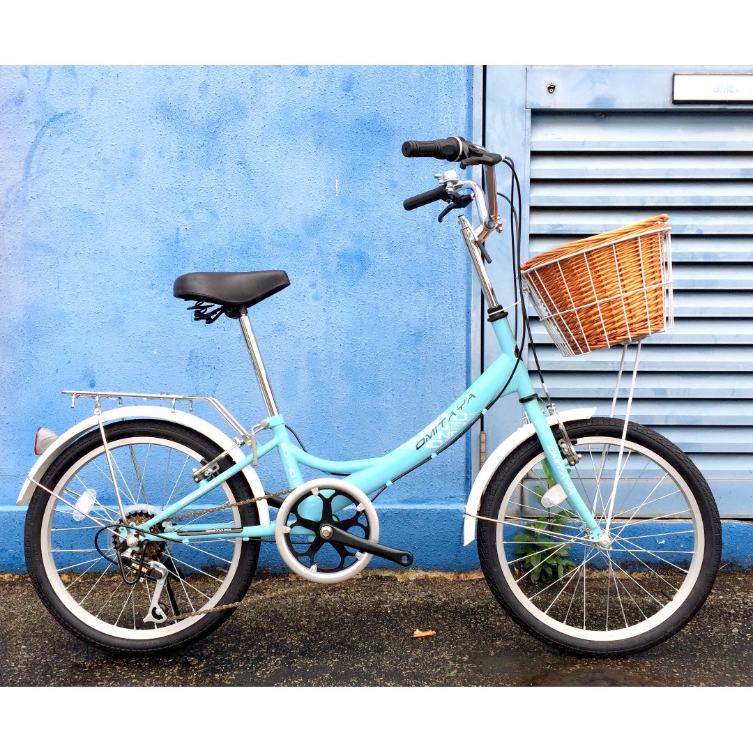 korean bike with basket