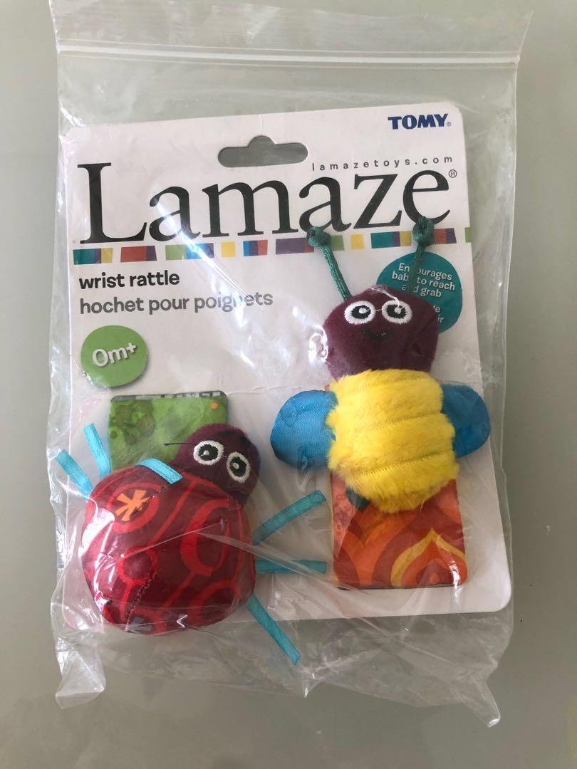 lamaze wrist rattle