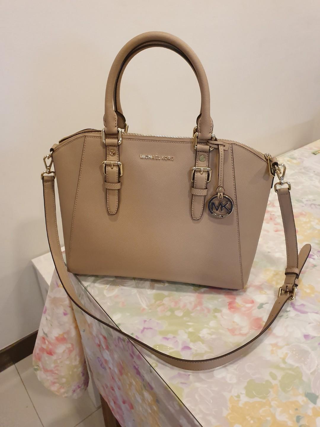 Michael Kors Ciara Large Saffiano Leather Bag