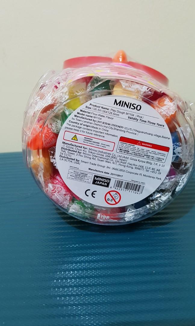 Miniso play dough sales