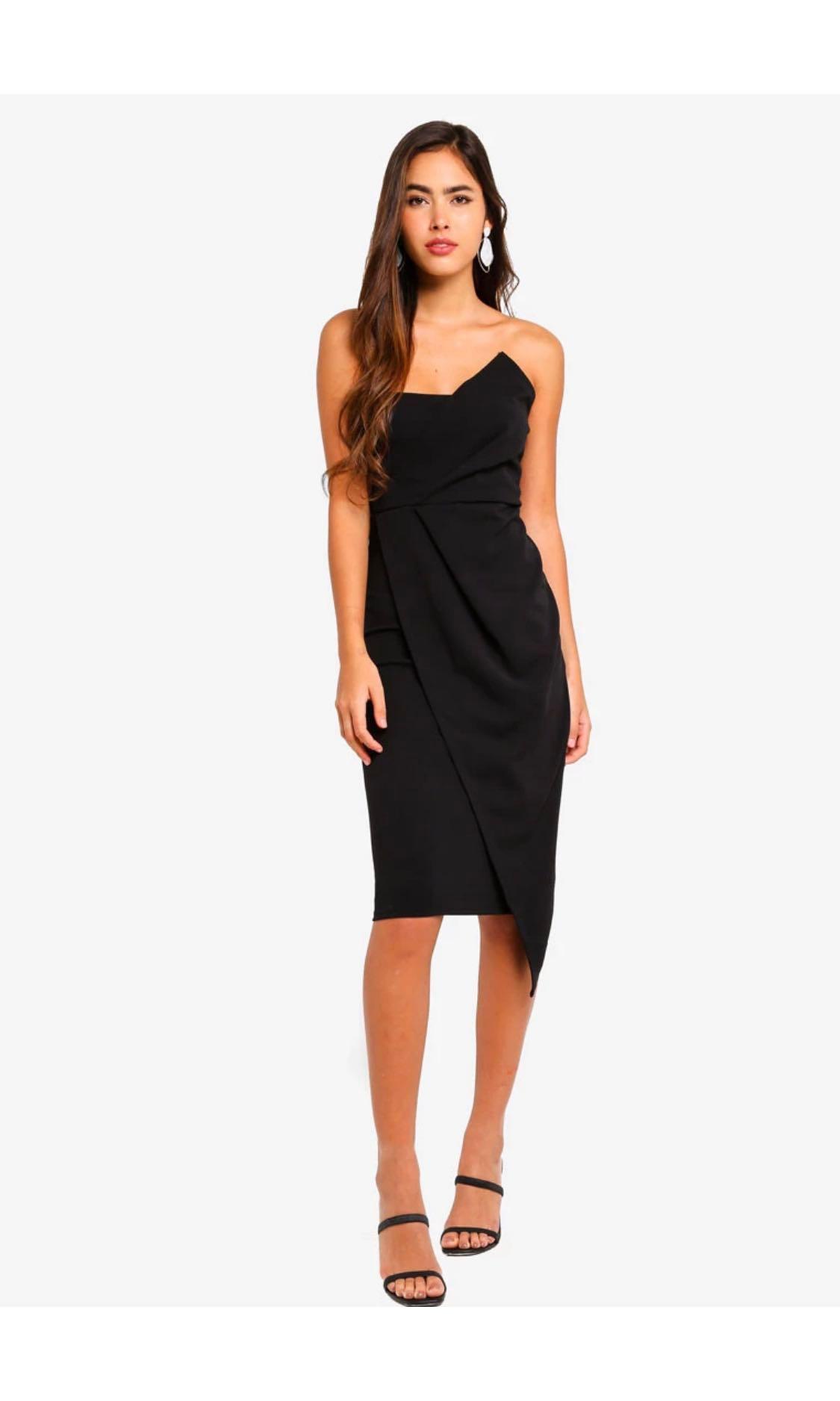 missguided origami dress