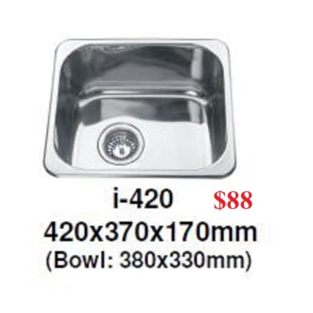 Monic Kitchen Sink 304 Stainless Steel Top Mount Home Appliances Kitchenware On Carousell