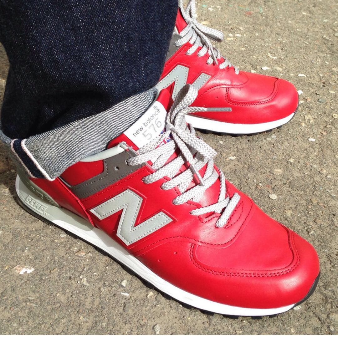 New balance 576 red Clearance