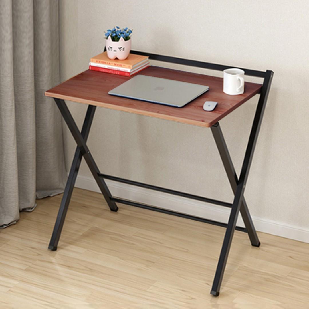 New Smaller Foldable Desk Kids Study Table No Fixing Needed Furniture Tables Chairs On Carousell