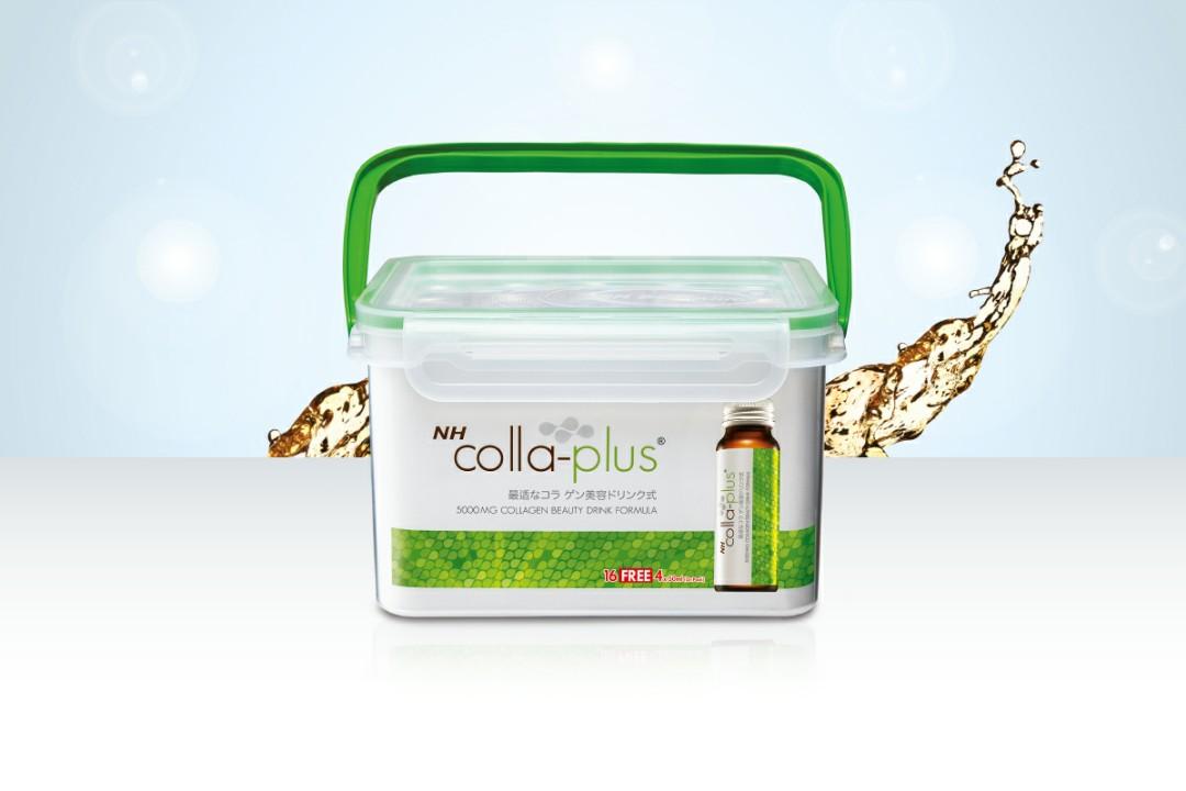 NH colla plus collagen drink 5000mg per bottle, Health & Nutrition ...