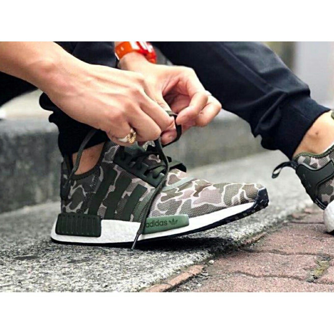 nmd camo sneakers