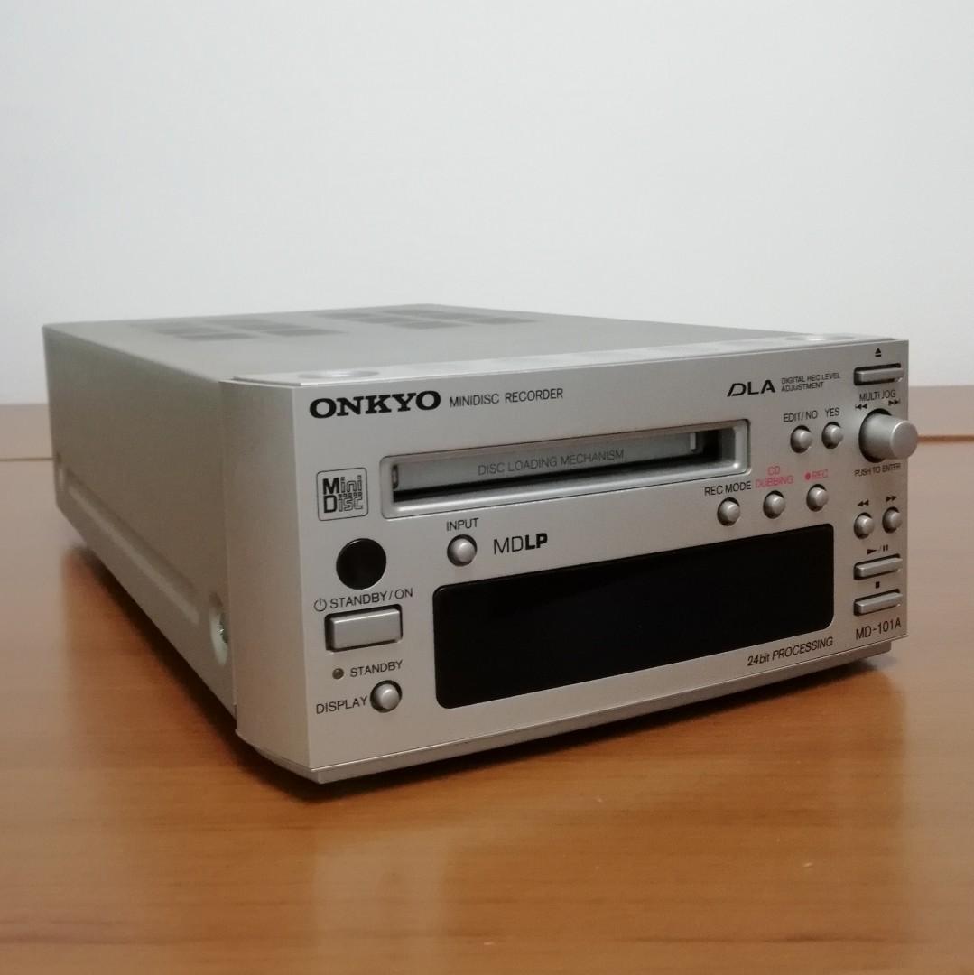 ONKYO MD-101A 動作良好 取説付属 - オーディオ機器