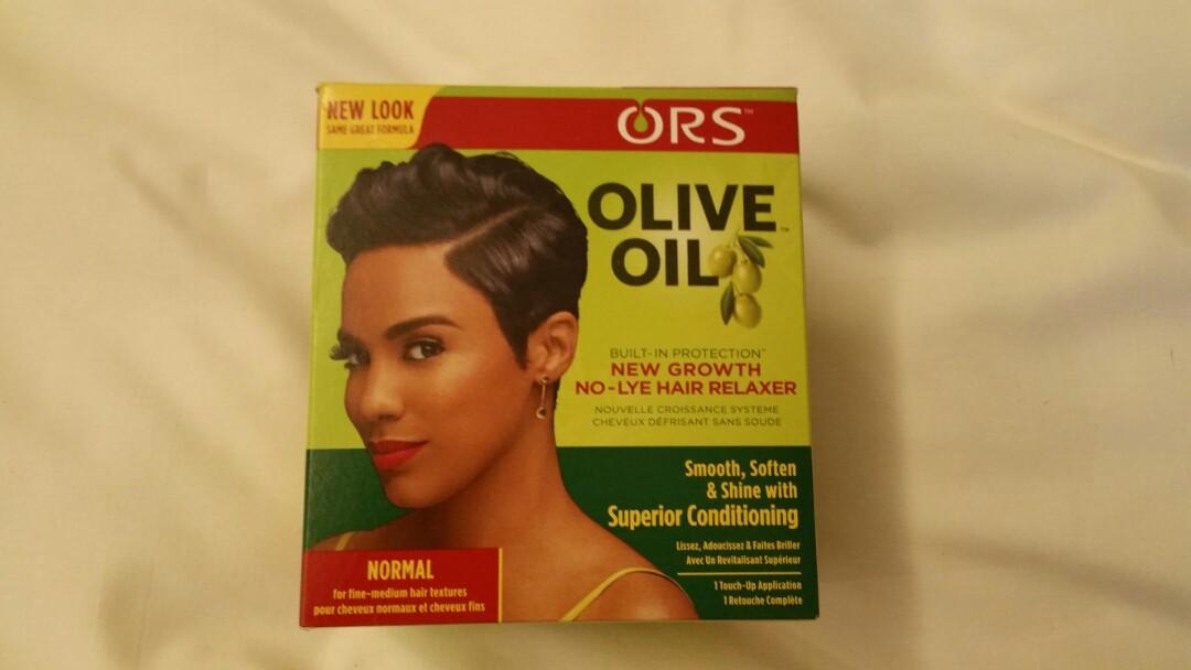 Ors Olive Oil New Growth No Lye Hair Relaxer Health Beauty