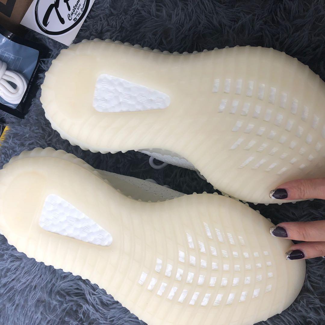 Painted Adidas Yeezy Boost 350 Unicorn #AmplifyJuly35, Women's Fashion,  Footwear, Sneakers on Carousell