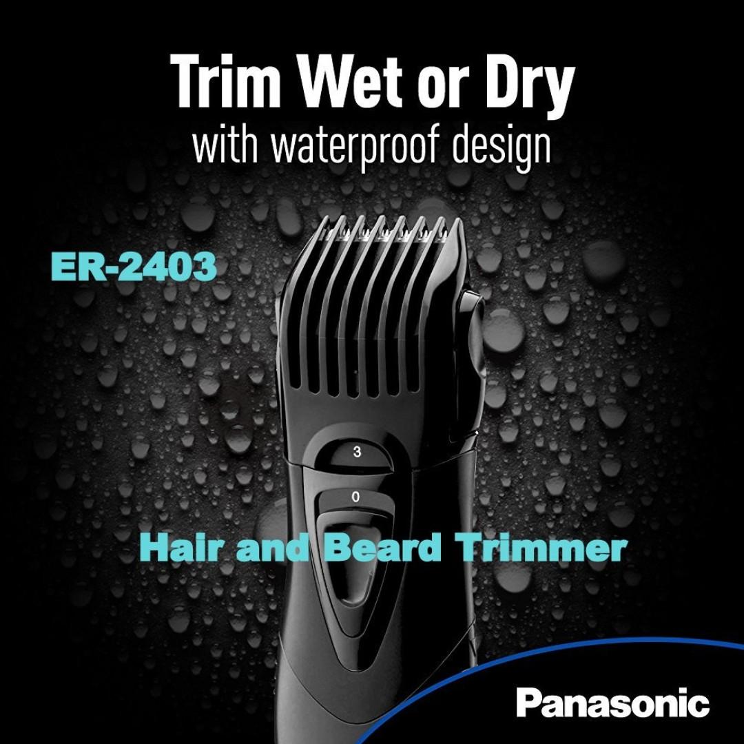 Panasonic Trimmer ER2403 Beauty Personal Care Men s Grooming on Carousell