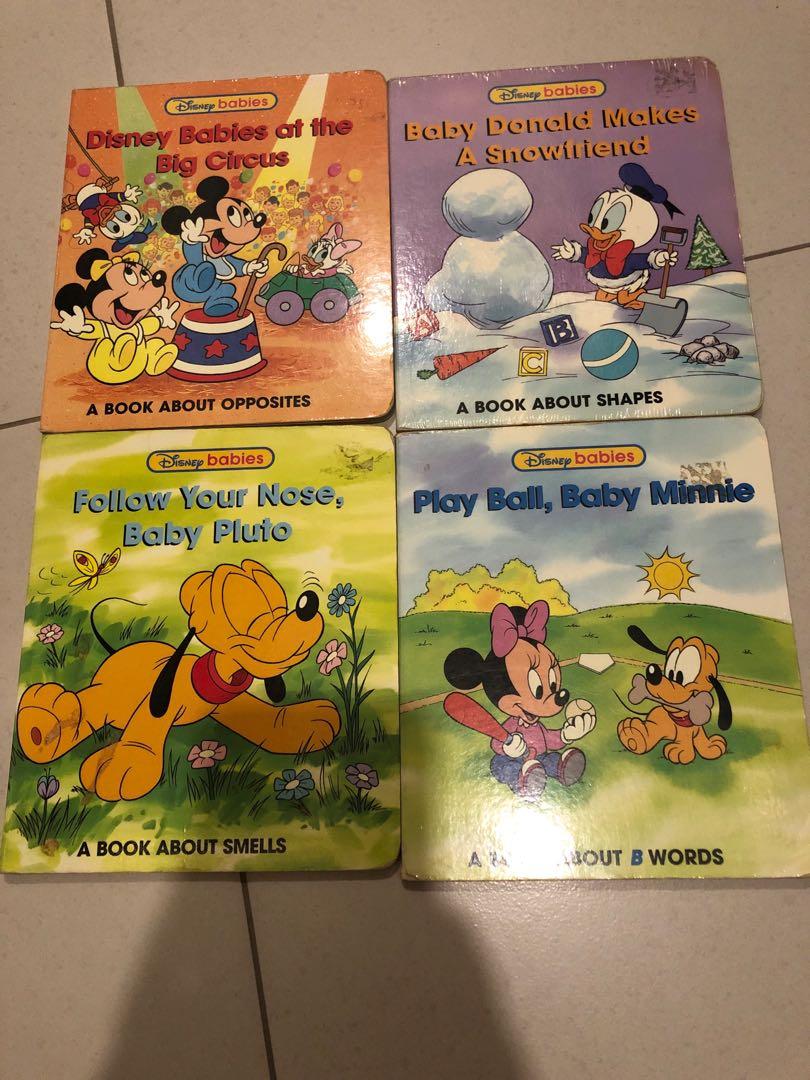 Pl Disney Babies Story Book 4pcs Books Stationery Children S Books On Carousell