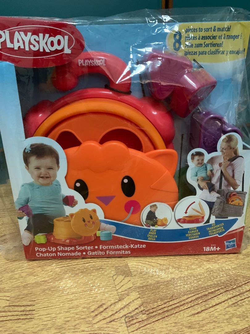 playskool pop up shape sorter