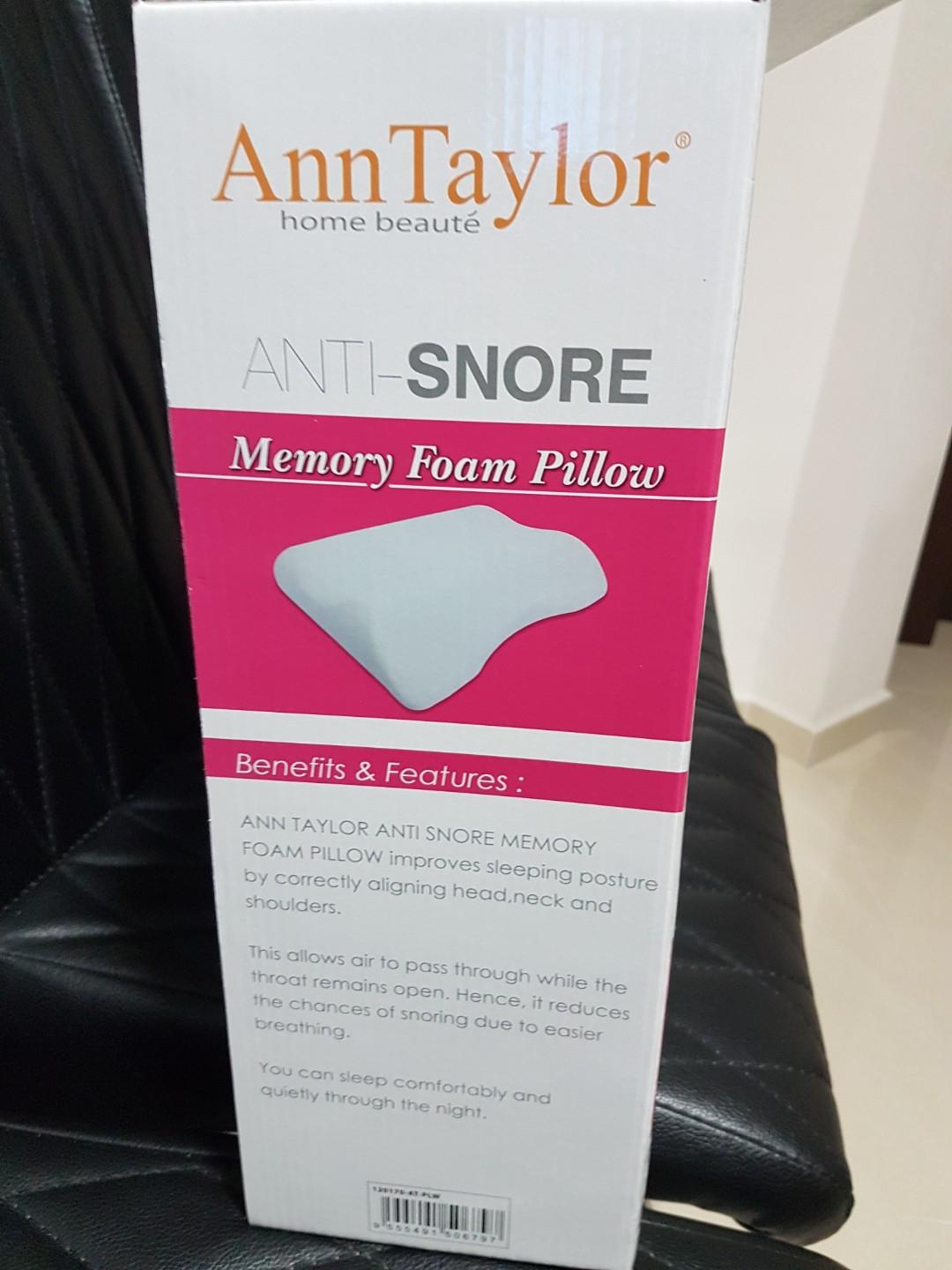 ann taylor memory pillow