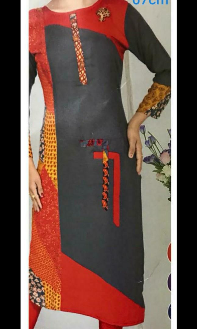 Punjabi suit design for plus size outlet