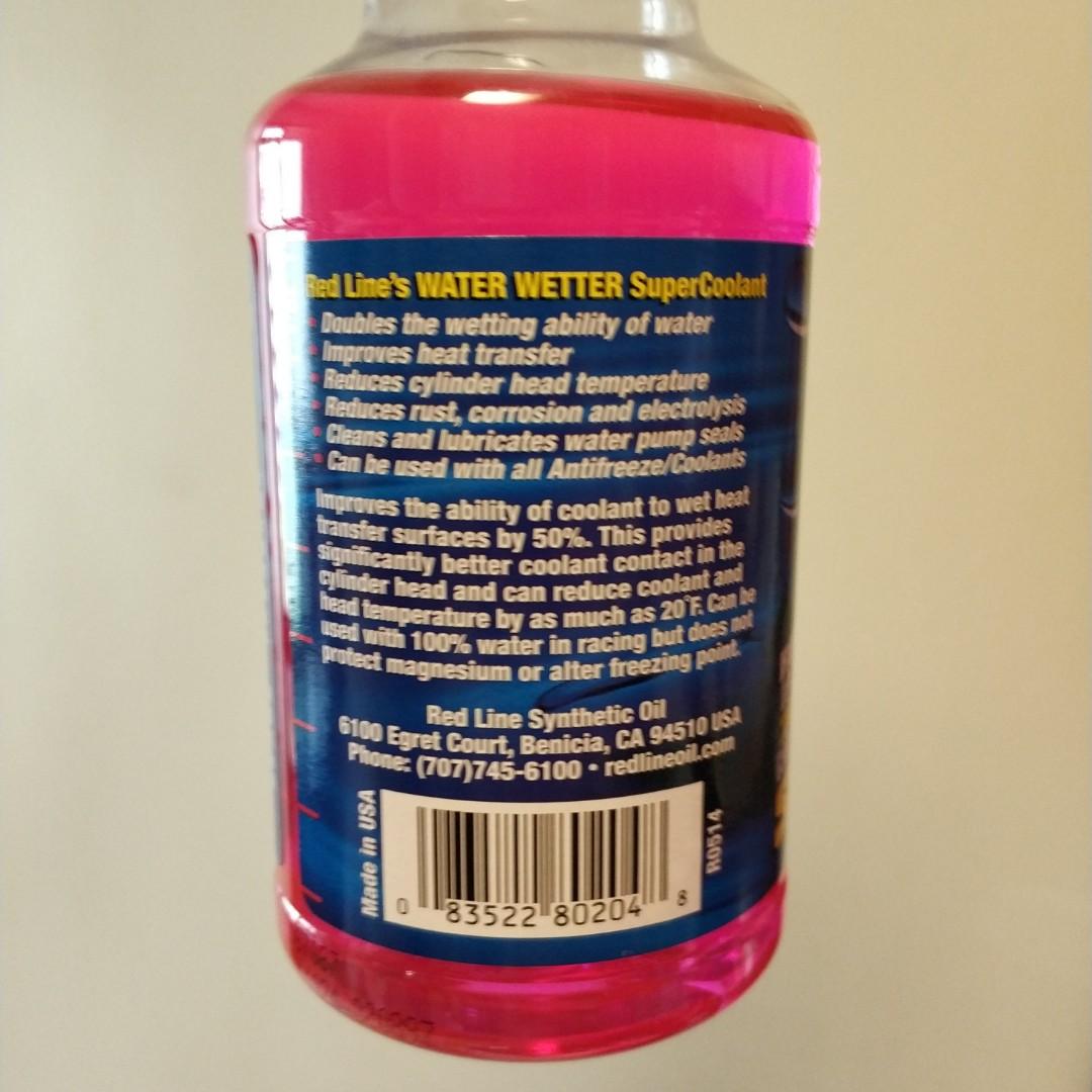 Redline Water Wetter Super Coolant Motorbikes Motorbike