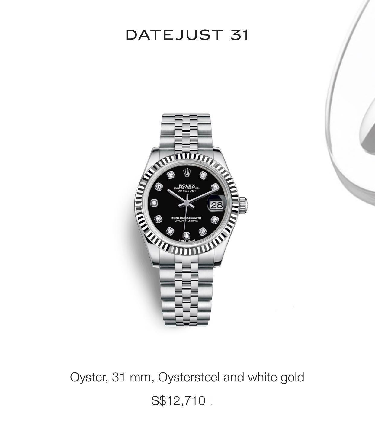 rolex 10 10 31