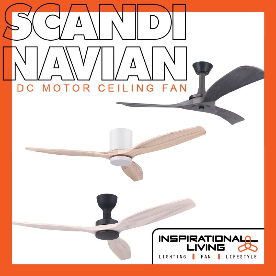 Eco Airx Scandinavian Ceiling Fan Installation Home Appliances Cooling Air Care On Carousell