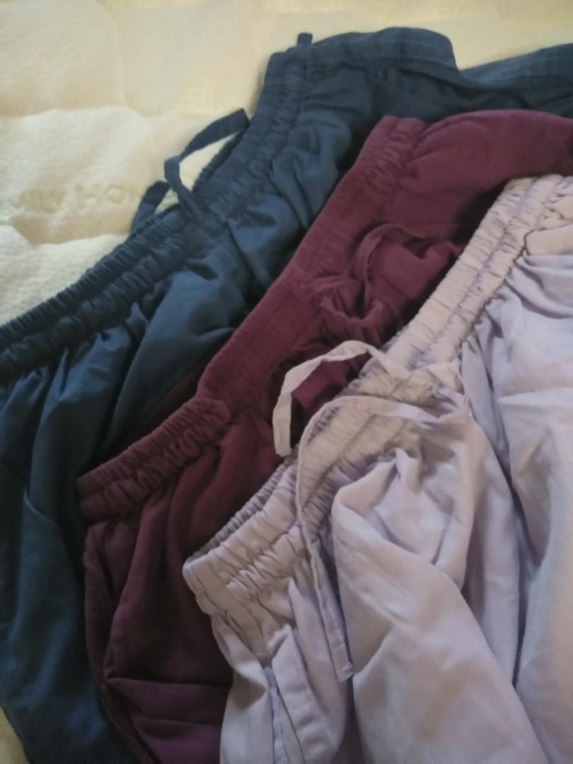 Scrub pants (plus size: 2XL) (Category: Other Bottoms) located in Mexico. Submitted by thrift_plus (Listing ID 222475649, Image 3). Description: P120 each. Three for P300. Plus shipping fee Surgical/ OR/ Scrub pants. Cotton. Could fit up to 36in waistline Unisex..