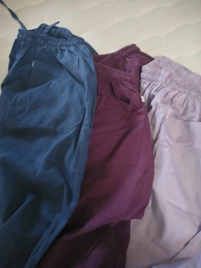 Scrub pants (plus size: 2XL) (Category: Other Bottoms) located in Mexico. Submitted by thrift_plus (Listing ID 222475649, Image 2). Description: P120 each. Three for P300. Plus shipping fee Surgical/ OR/ Scrub pants. Cotton. Could fit up to 36in waistline Unisex..